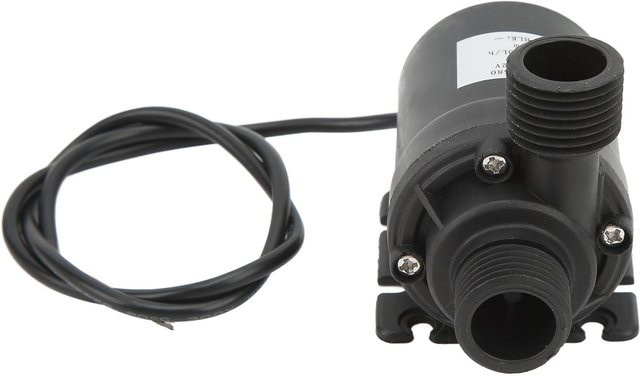 KaiSai Bürstenlose DC12V Tauchpumpe I68 Wasserdicht und Geräuscharm in Schwarz für Brunnen, Pool und Aquarium mit 5m Förderhöhe - Bild 1
