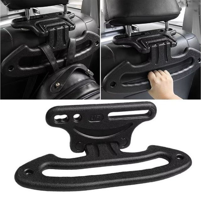 Giachidai Multifunktionaler Auto-Kleiderbügel für Kleidung und Anzüge in Schwarz - Bild 1