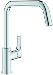 Grohe Eurosmart Spültisch-Einhebelmischer in Chrom mit schwenkbarem hohen Auslauf - Bild 1