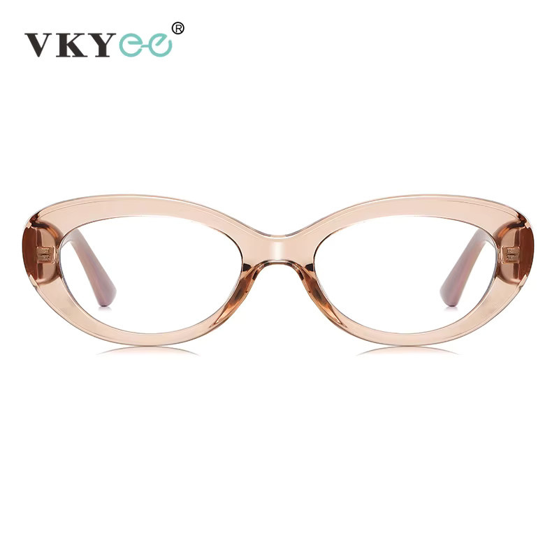 VKYEE PFD2257 Lesebrille, oval, Vollrand, Kunststoff, Damen, photochrom, Blaulichtfilter - Bild 2