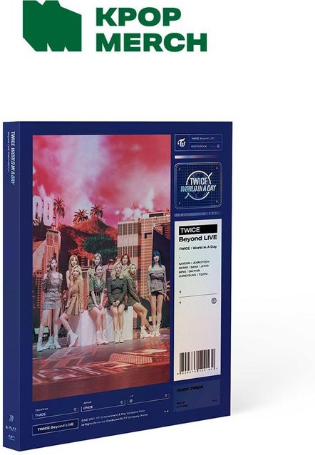 Twice - Jenseits der LIVE-Welt an einem Tag Fotobuch in Blue - Bild 1