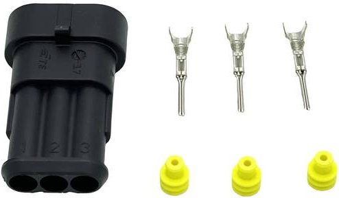 MTA Automotive 3050127 Steckverbinder-Set in Schwarz - Bild 1