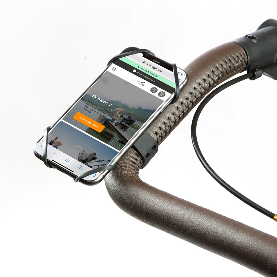 TFK Smartphone Halter in Schwarz - Bild 1