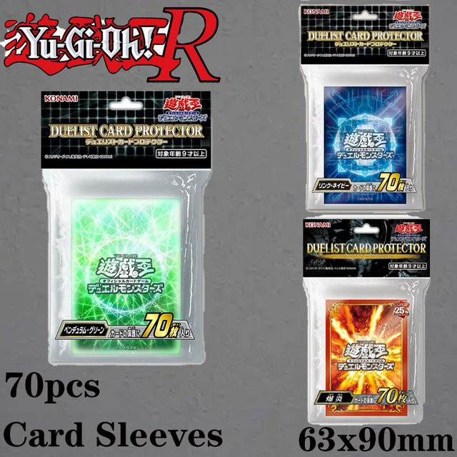 Yu-Gi-Oh!, Kartenschutz, Zubehör, 70 Stück, ab 9 Jahren - Bild 1