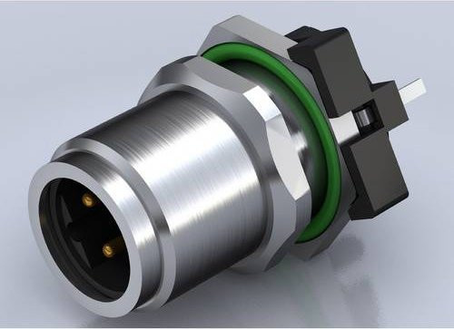Weidmüller Sensor-Aktor-Steckverbinder 2424110000 unkonfektioniert, 4 Polzahl, Farbe: Silber, 10 Stück - Bild 1