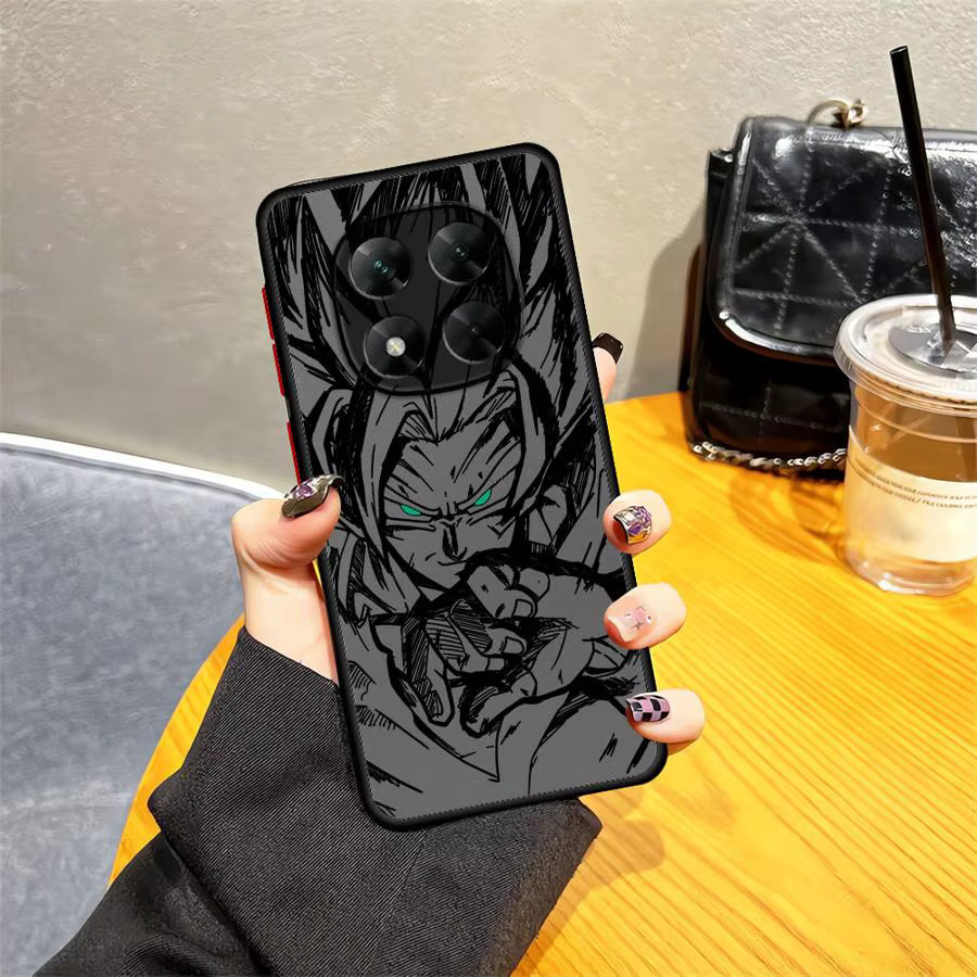 Funda Handyhülle im Dragon Ball Design für Xiaomi Redmi Note 14 13C 13 Pro Plus 12 A4 14C 10 9S 11 in Schwarz - Bild 3