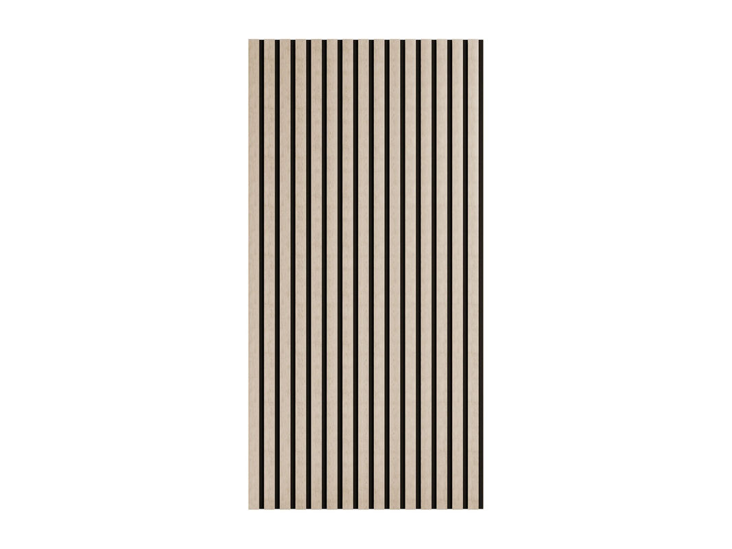 Juskys Wandpaneele Akustik 4er Set in Eiche Natur Hell mit Echtholzfurnier, B: 60 cm, H: 120 cm - Bild 3