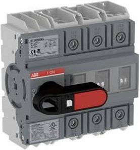 ABB OT160G03KL Lasttrennschalter Schwarz und Grau - Bild 1