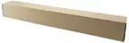 Selbstklebende Versandhülse aus braunem Wellpappe von IPS Karton.eu, B/H/L: 10,5 x 10,5 x 86 cm - Bild 1