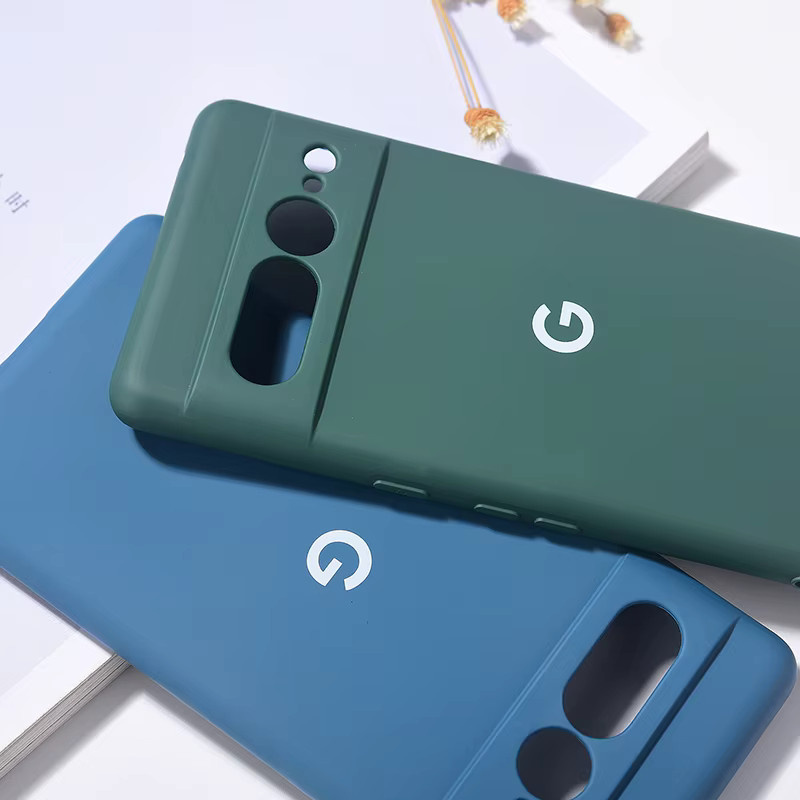 Rockever Schutzhülle aus Flüssigsilikon für Google Pixel 7 Pro und Pixel 7A in Grau - Bild 3