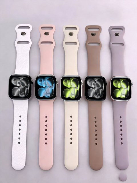 NEY Uhrenarmband Silikon, Weiß, Unisex - Bild 1