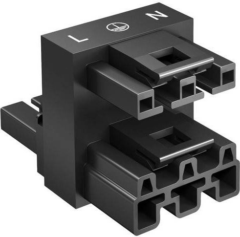 OBO Bettermann Verteilerblock 6108970 in Schwarz - Bild 1