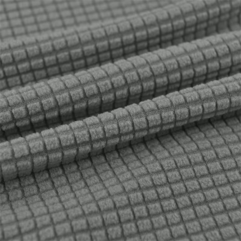 WANERQU 2-Sitzer Relaxsessel-Bezüge mit Konsolenabdeckung, elastischer Loveseat-Schonbezug für Relaxsessel in Blau und Grau - Bild 5