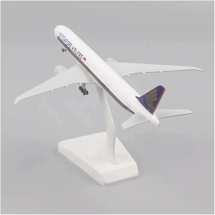 ZOCO B777 Singapore Airlines Flugzeugmodell, Metall, 20 cm - Bild 2
