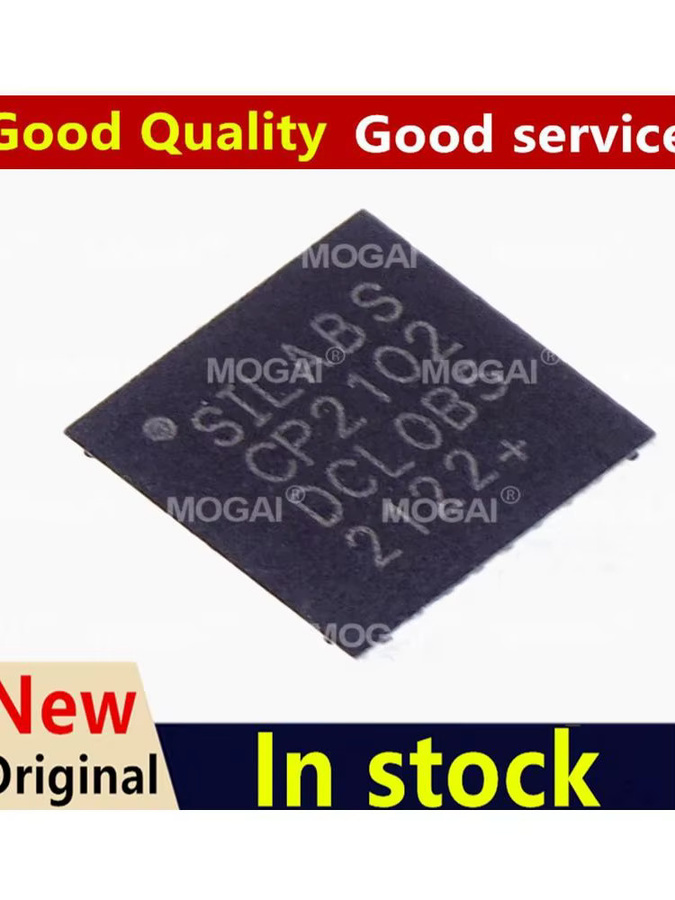 MOGAI CP2101 CP2102 CP2103 QFN-28 IC Chips in Schwarz - Bild 2