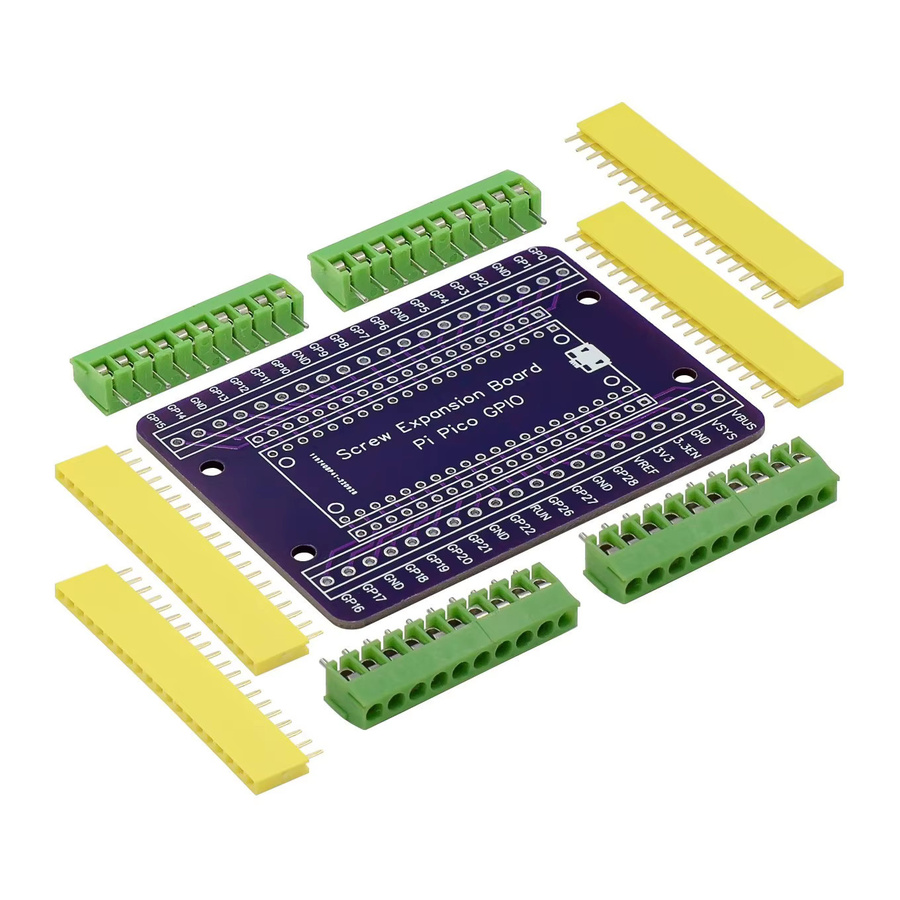 Raspberry Pi Pico GPIO Breakout Extender DIY Expansion Board mit Schalter für RPI Pico W - Bild 2