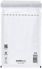 Schäfer Shop Pure Luftpolstertaschen weiß selbstklebend, 10 Stück, B: 22,0 cm, H: 34,0 cm - Bild 1