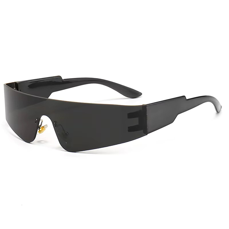 FUQIAN Sonnenbrille, randlos, Unisex, Plastic, Sport Goggle - Bild 2