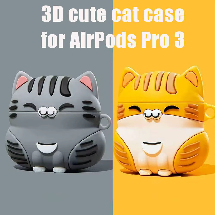 Stoßfeste Silikon Schutzhülle im Cartoon-Design für Apple AirPods Pro 1 2 3 4, Mehrfarbig - Bild 2