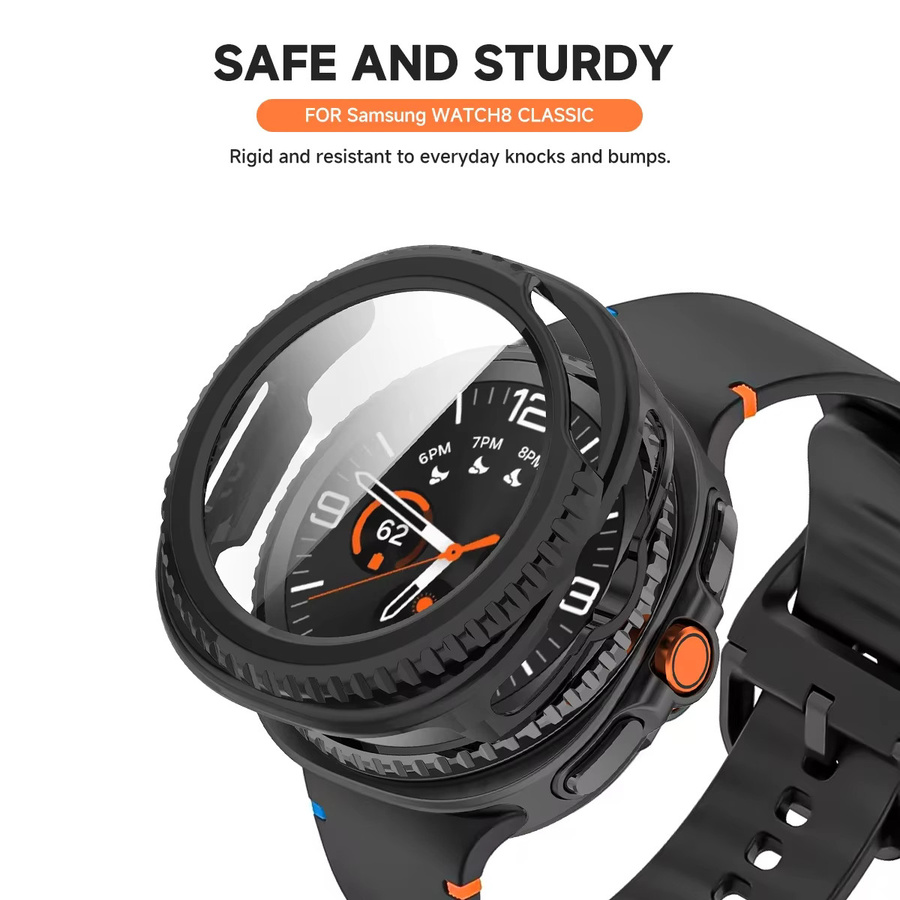 OAKCHARM Displayschutzfolie für Samsung Galaxy Watch 8 Classic, weiß - Bild 3