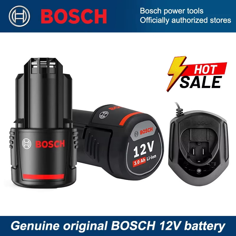 Bosch BAT411 Lithium-Ionen Akku 10,8-12V mit 3000mAh in Schwarz - Bild 2