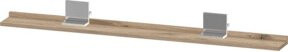 Duravit Spiegel-Ablage Sivida in Ei Marmor mit Chrom-Finish, B/T/H: 125 x 65 x 0,36 cm - Bild 1