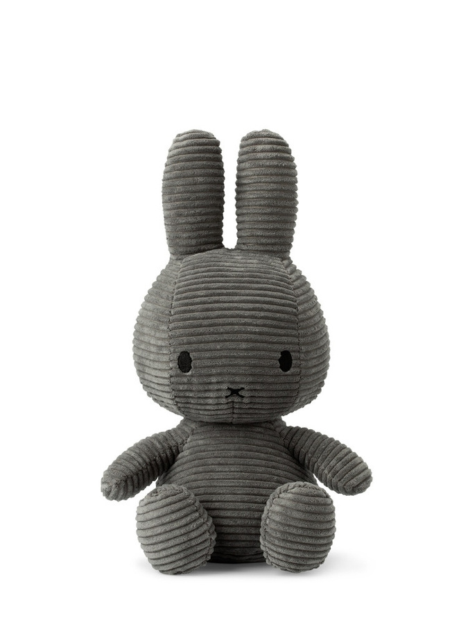 Bon Ton Toys Miffy Cord Hase, Plüsch, Grau - Bild 1