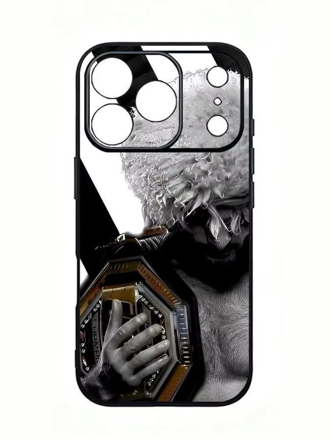 Khamzat Chimaev Der Adler Handyhülle für iPhone 12-17 Air Plus Pro Max in Farbenfroh und Satin Glänzend - Bild 6