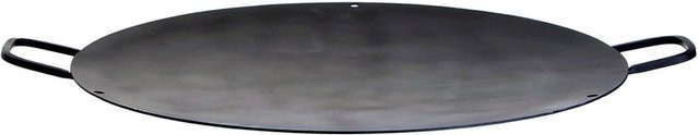 PaellaWorld Wokschale und Grillschale aus unbeschichtetem Stahl in Schwarz, Durchmesser: 50 cm - Bild 1