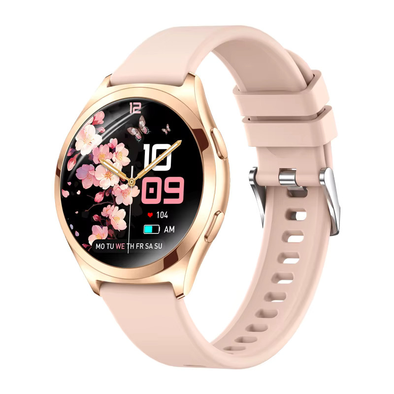 LIGE Smartwatch, Schwarz, Silikon, Damen - Bild 5