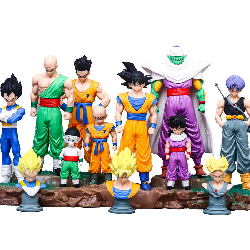 Bandai Dragon Ball Anime Actionfiguren aus PVC für Kinder als Sammelfiguren und Desktop-Dekoration in Multicolor - Bild 6