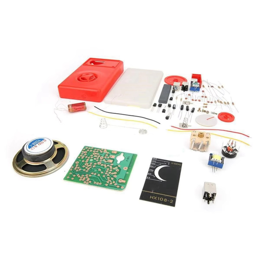 HX108-2 DIY Elektronik-Lernset AM-Radio mit 7 Röhren für Bastler - Bild 1