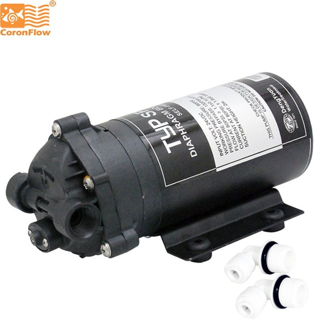 Coronwater SP2600 selbstansaugende RO-Wasserhöherungspumpe für Umkehrosmoseanlagen in Schwarz - Bild 1