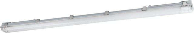 Eglo LED-Feuchtraumleuchte Basic Plus 2-flammig Grau 126 cm - Bild 1