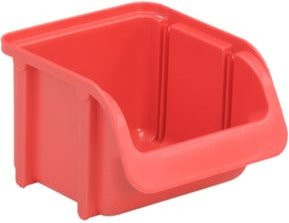 Hünersdorff Sichtbox aus Kunststoff in Rot, Größe 1 - Bild 1