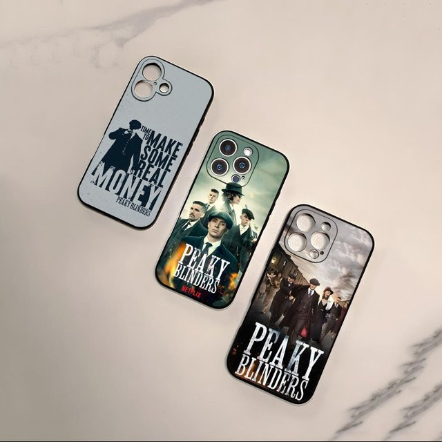Peaky Blinders Handyhülle in Schwarz für iPhone Modelle als Softshell Schutzhülle - Bild 1