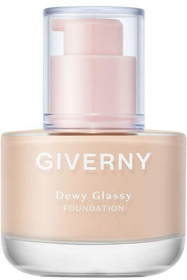 GIVERNY Dewy Glassy Foundation, 30 ml, 13NW Pale Ivory, LSF 38 - Bild 1