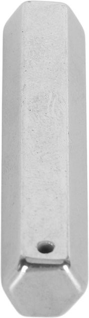 Koogeelife Anhänger Terahertz Stein, Rhombus Form, Edelstahl, gray, Unisex - Bild 1