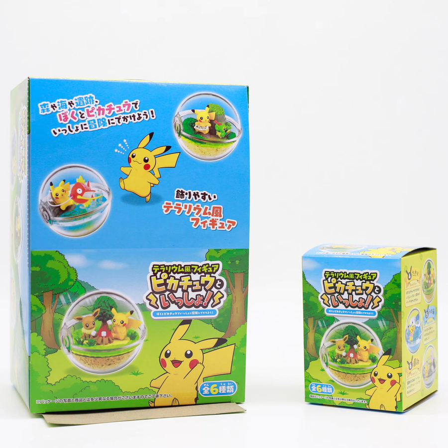 re-ment Pokémon Pikachu Piplup Magikarp Eevee Mew Actionfiguren, Einzelfigur - Bild 2