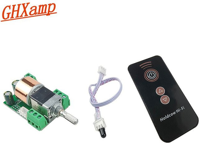 GHXAMP Audio Röhrenverstärker Hifi Vorverstärker mit Infrarot Fernbedienung und Lautstärkeregelung - Bild 1
