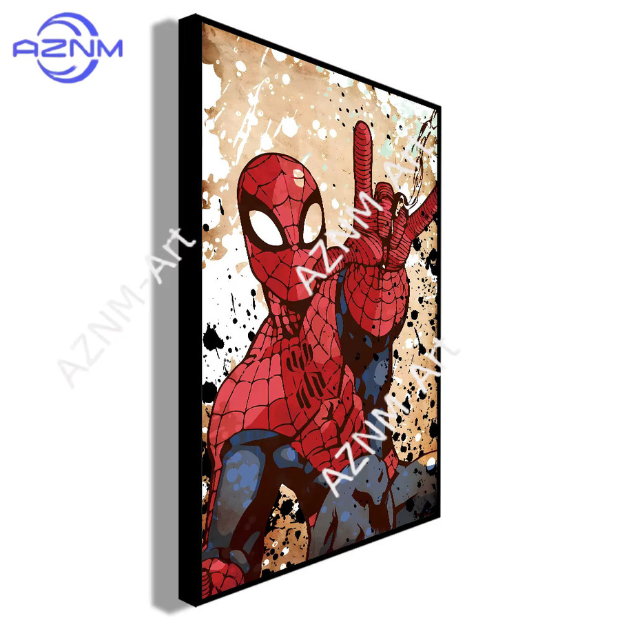 HOT Toys Marvel Spider-Man Leinwand-Poster als moderne Wanddekoration in Multicolour - Bild 3