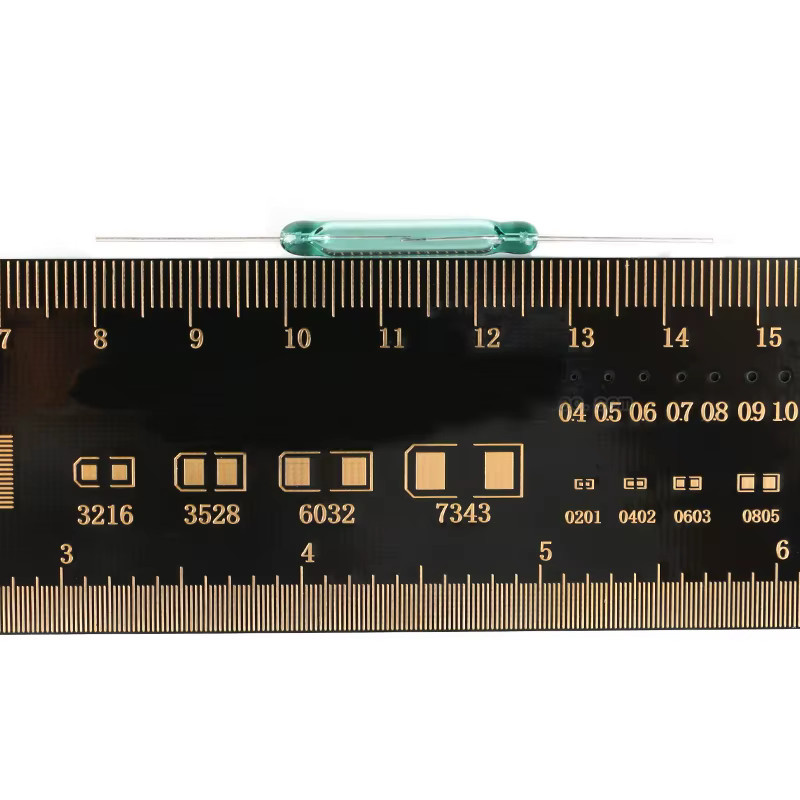 Si Tai&SH Magnetische Reed Schalter Sensor Set, 10 Stück, Grün, Glas, B/H: 4 x 28 mm - Bild 2