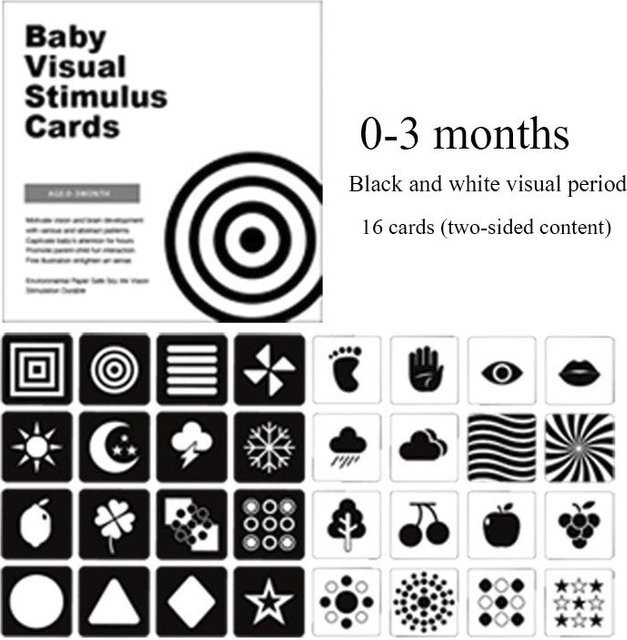 Linyi toy Montessori Visuelle Stimulation Kartenspiele - Bild 1