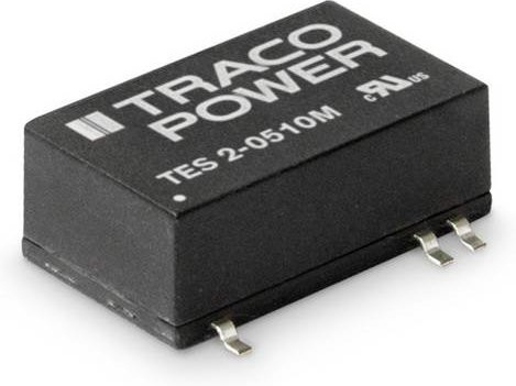 TracoPower TES 2-1212M DC/DC-Wandler SMD 12 V/DC 12 V/DC 165mA 2W Schwarz - Bild 1
