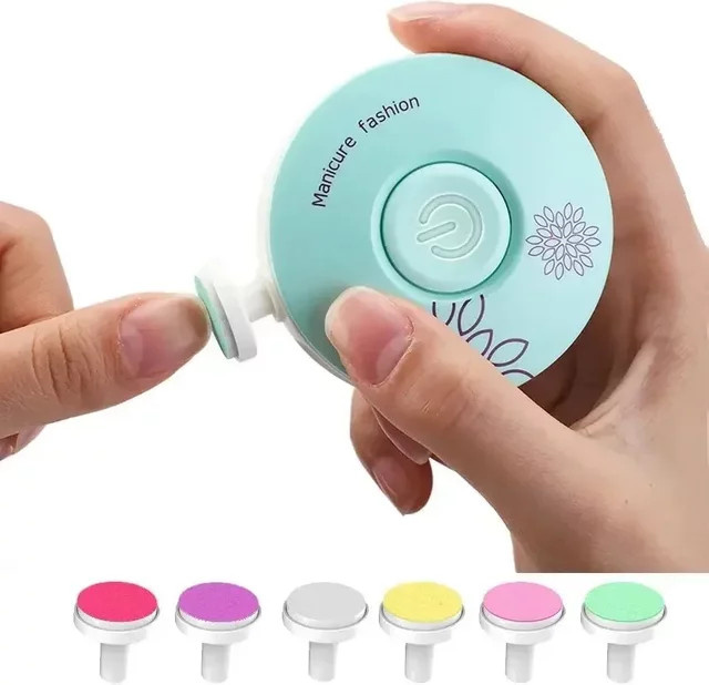 vvocci Elektrischer Baby-Nagelknipser, Kinder, Grün - Bild 1
