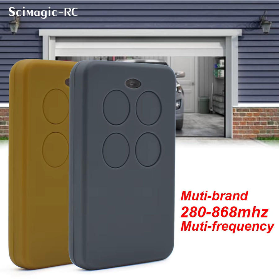 Scimagic-RC 4-in-1 Kopier-Garagen-Fernbedienung Mehrfrequenz-Duplikator für Tor und Barriere 280 bis 868 MHz mit Rolling Code als Schlüsselanhänger - Bild 4