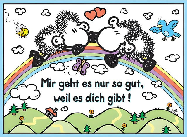 Ravensburger AG Mir geht es nur so gut, weil es dich gibt Puzzle 500 Teile - Bild 1