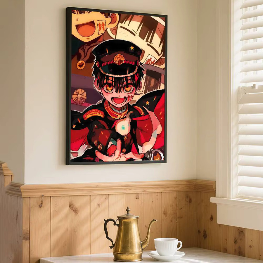 Kayou Anime-Poster Toilet-Bound Hanako-kun Kunstdruck in Mehrfarbig, Rechteckig - Bild 6