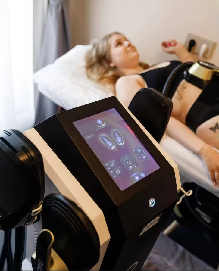 MYOslim Körperformungsgerät mit RF-Fettreduktion und Muskelstimulation, Unisex - Bild 2