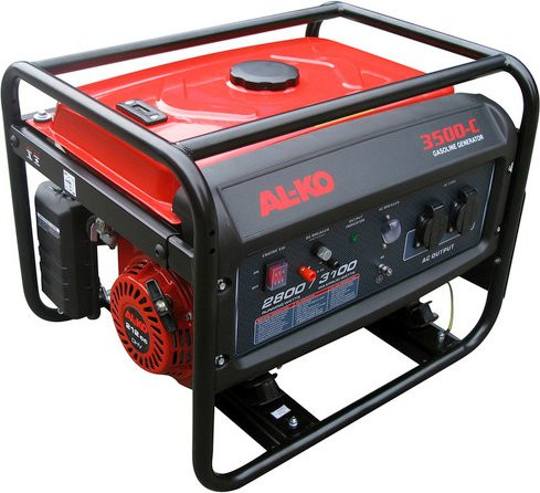 Al-Ko Stromerzeuger 3500-C Benzinstromerzeugungsaggregat 3,1 kW, rot/schwarz, Tankvolumen: 15 l - Bild 1